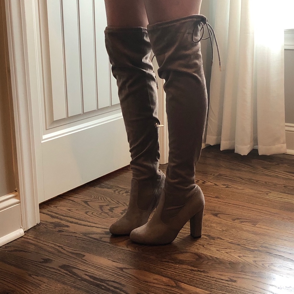 Over the knee boots